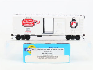 HO Scale Athearn/Show Me MCRM Mid Continent Railway Museum 40' Box Car #53951