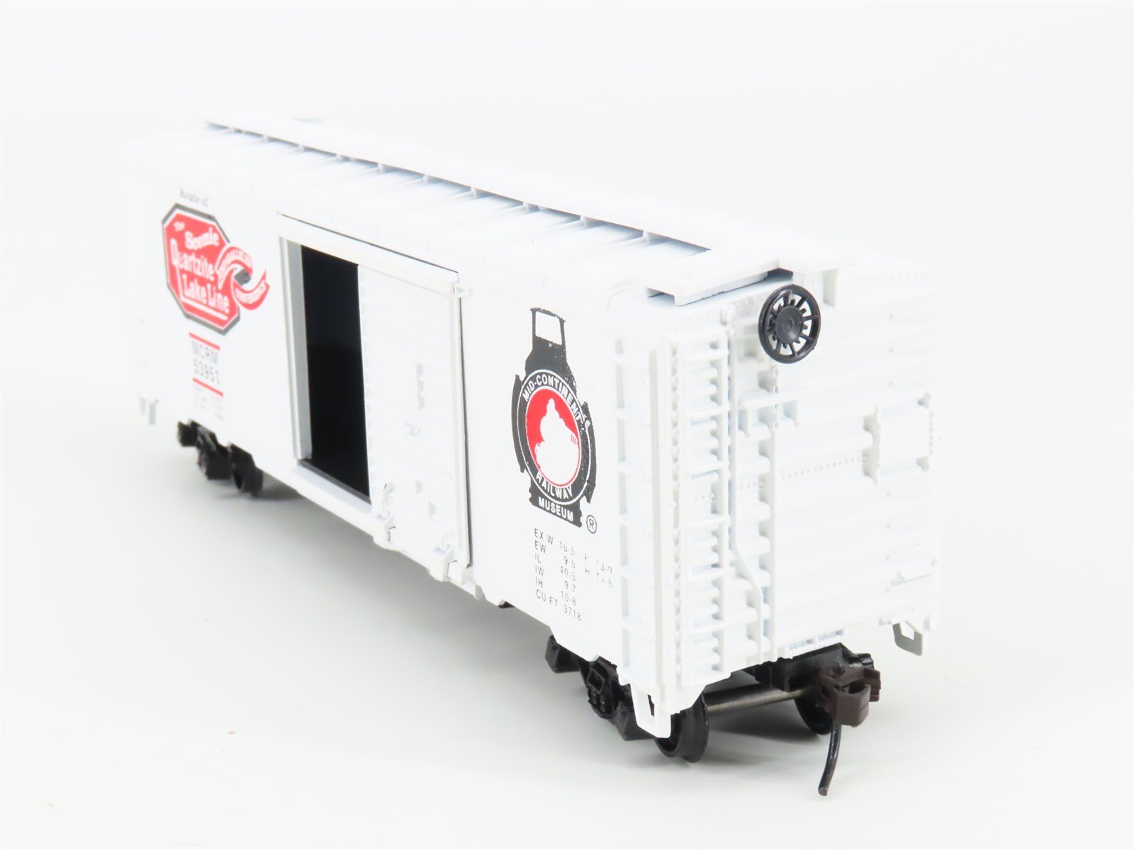 HO Scale Athearn/Show Me MCRM Mid Continent Railway Museum 40' Box Car #53951