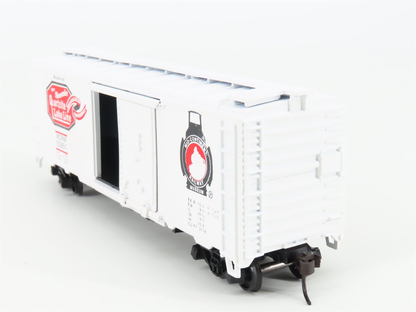 HO Scale Athearn/Show Me MCRM Mid Continent Railway Museum 40' Box Car #53951