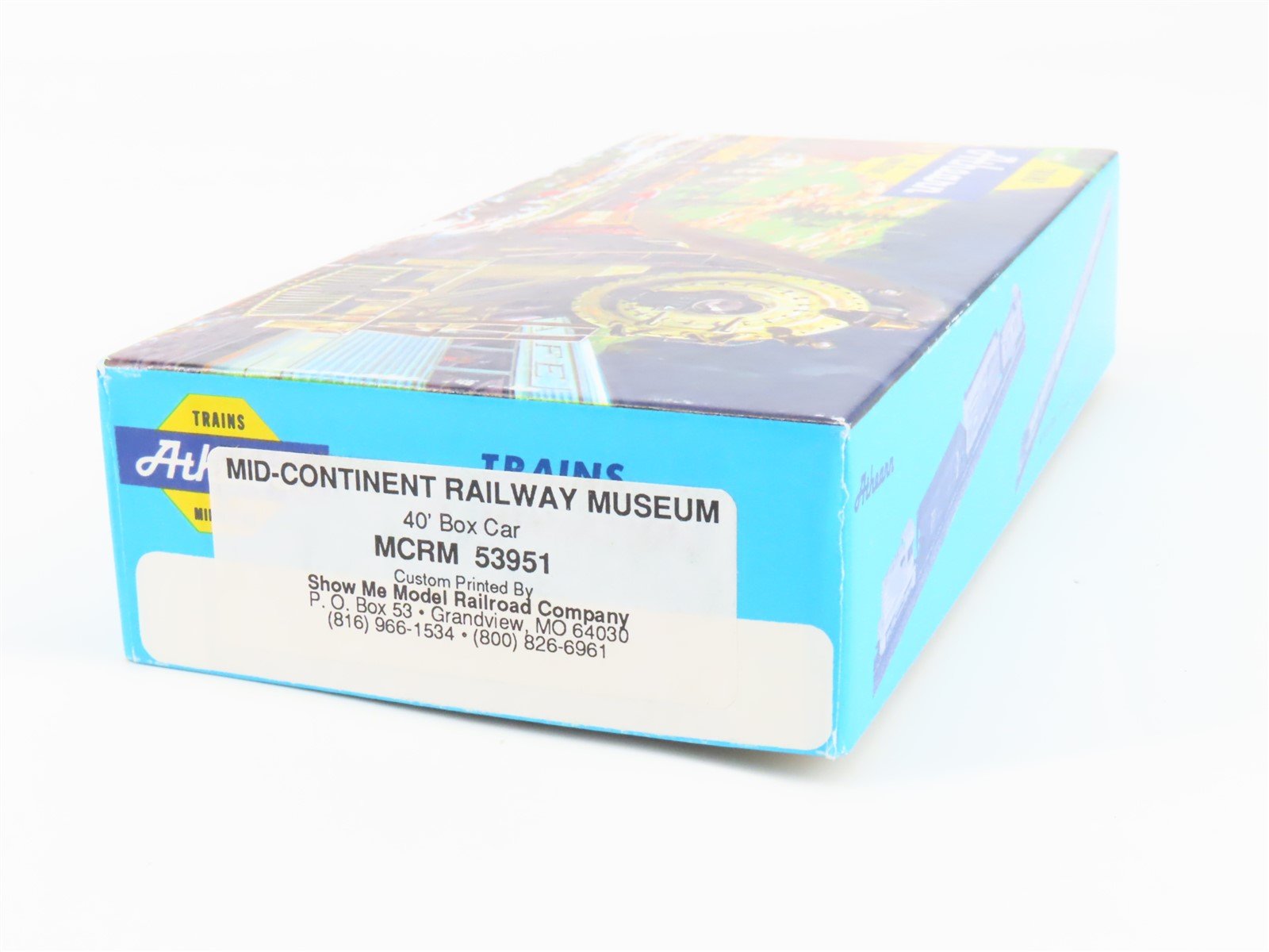 HO Scale Athearn/Show Me MCRM Mid Continent Railway Museum 40' Box Car #53951