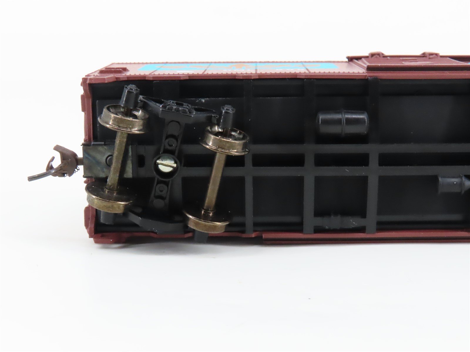 HO Scale Athearn/Show Me SML Santa Fe 40' Single Door Box Car #605 - Upgraded