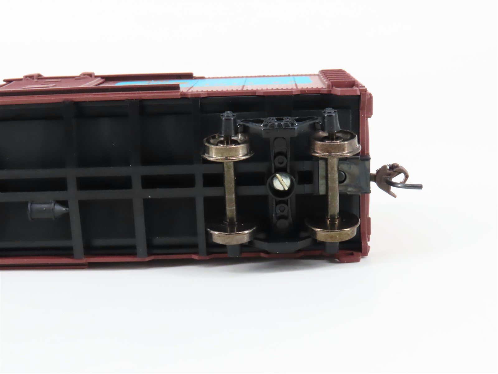 HO Scale Athearn/Show Me SML Santa Fe 40' Single Door Box Car #605 - Upgraded