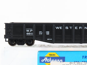 HO Scale Athearn Bev-Bel 1758 WP Western Pacific 50' Gondola #6610 - Upgraded