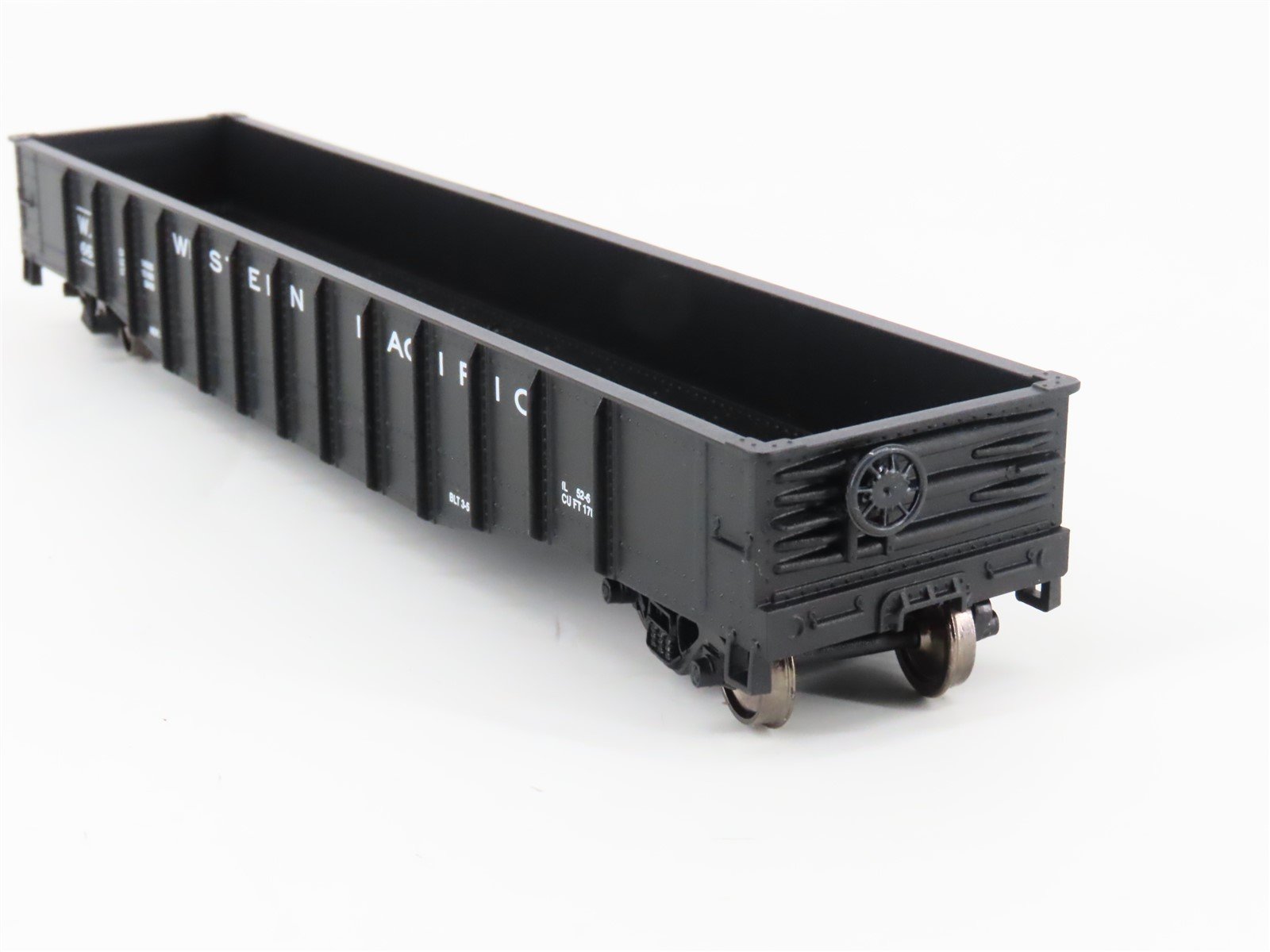 HO Scale Athearn Bev-Bel 1758 WP Western Pacific 50' Gondola #6610 - Upgraded