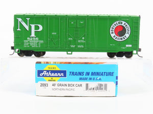 HO Scale Athearn 2093 NP Northern Pacific 40' Grain Box Car #8256 - Upgraded