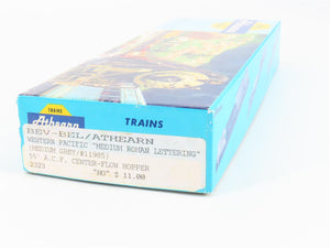 HO Athearn Bev-Bel Kit 2323 WP Western Pacific 4-Bay Covered Hopper #11905