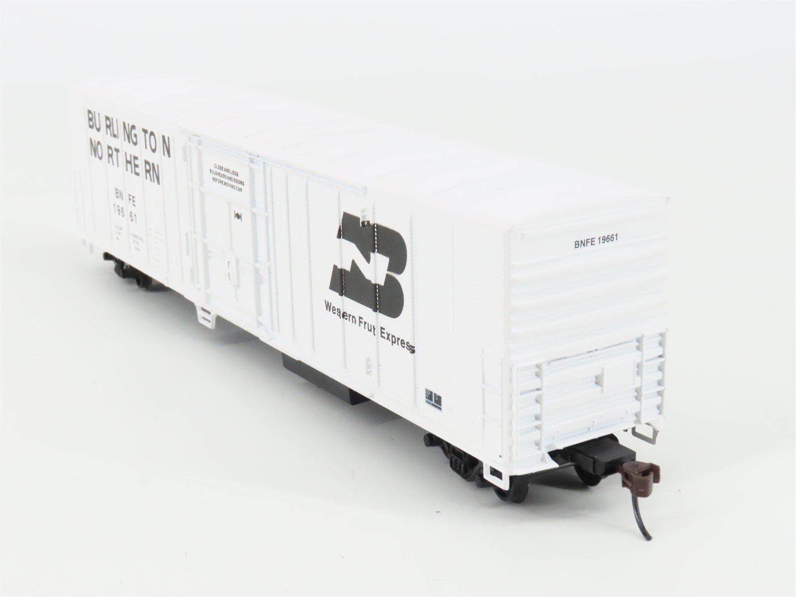 HO Scale Athearn 5468 BNFE BN Western Fruit Express 57' Mech Reefer #19661