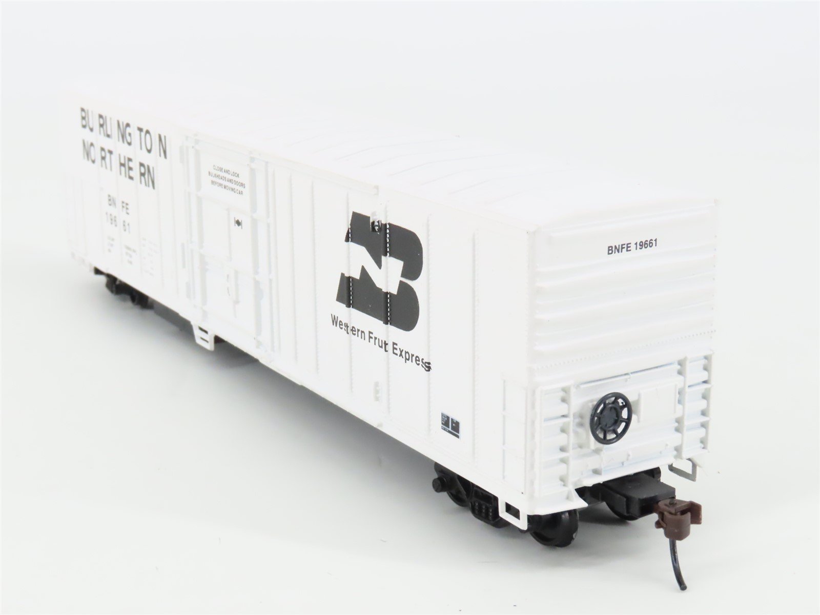 HO Scale Athearn 5468 BNFE BN Western Fruit Express 57' Mech Reefer #19661