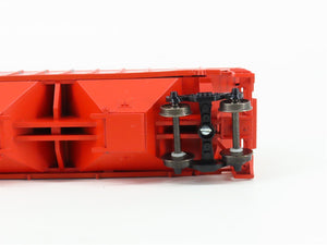 HO Athearn/Rail Runner 238 D&RGW Rio Grande 3-Bay Covered Hopper #15493 Upgraded