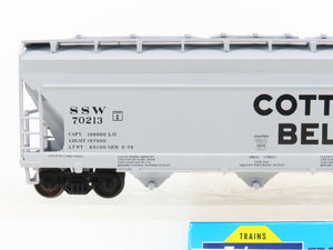 HO Athearn/Rail Runner 245 SSW Cotton Belt 4-Bay Covered Hopper #70213 -Upgraded