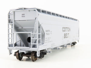 HO Athearn/Rail Runner 245 SSW Cotton Belt 4-Bay Covered Hopper #70213 -Upgraded