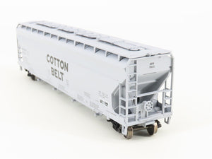 HO Athearn/Rail Runner 245 SSW Cotton Belt 4-Bay Covered Hopper #70213 -Upgraded