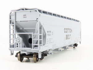 HO Athearn/Rail Runner 245 SSW Cotton Belt 4-Bay Covered Hopper #70213 -Upgraded