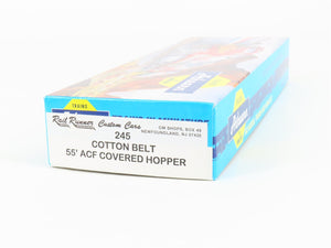 HO Athearn/Rail Runner 245 SSW Cotton Belt 4-Bay Covered Hopper #70213 -Upgraded