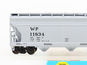 HO Scale Athearn/Rail Runner 291-1 WP 4-Bay Covered Hopper #11834 - Upgraded