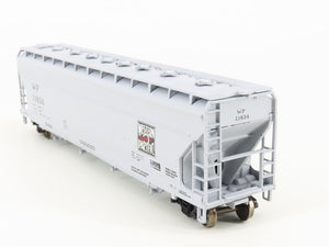 HO Scale Athearn/Rail Runner 291-1 WP 4-Bay Covered Hopper #11834 - Upgraded