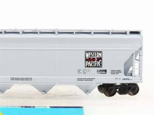 HO Athearn Bev-Bel 1411-2 WP Feather River 4-Bay Covered Hopper #11832 -Upgraded