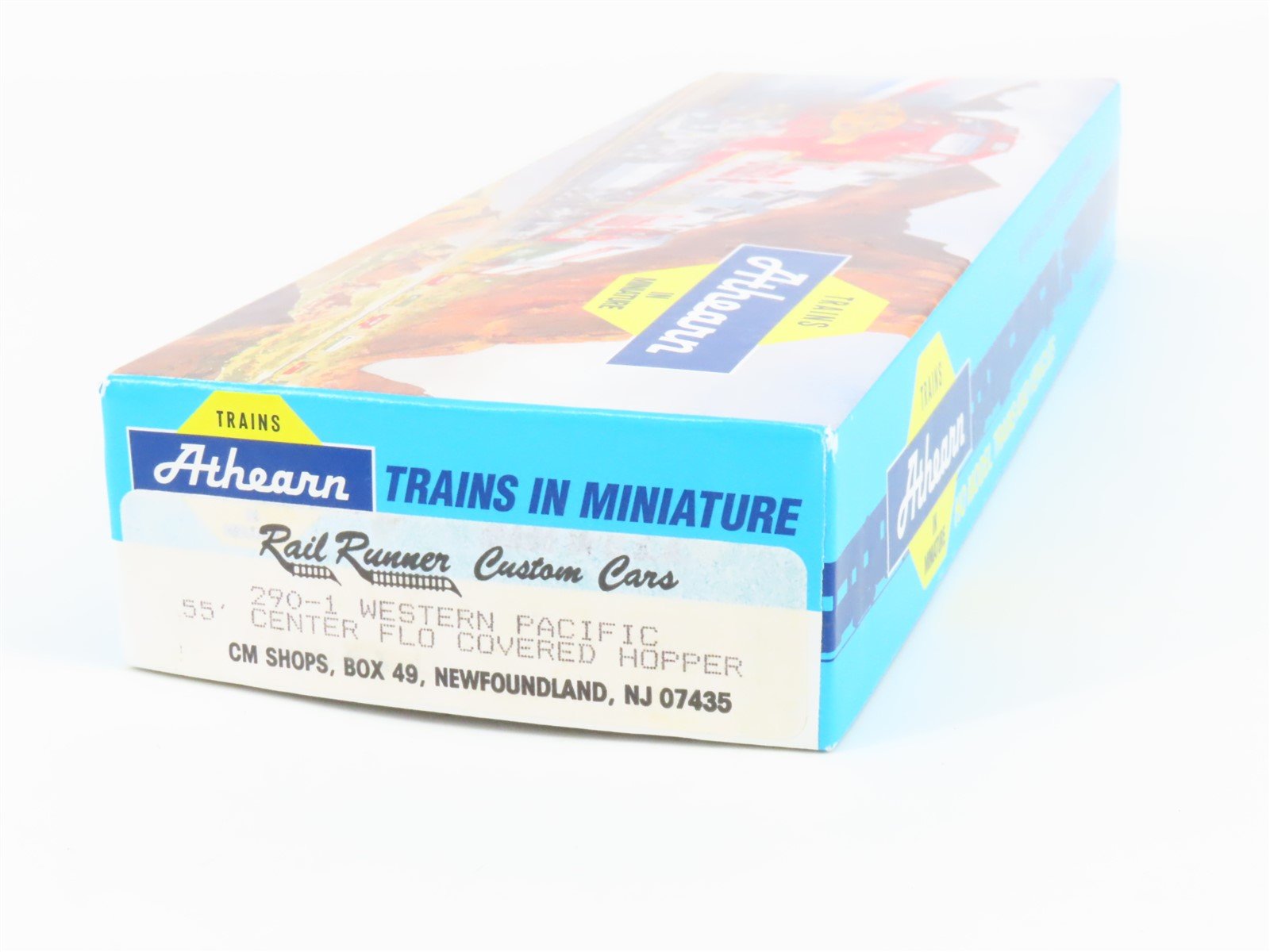 HO Scale Athearn/Rail Runner Kit 290-1 WP 4-Bay Covered Hopper #11924 - Upgraded