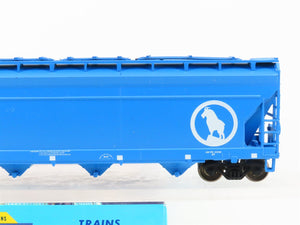 HO Athearn/RailRunner 271-1 GN Big Sky Blue 4-Bay Covered Hopper 170245 Upgraded