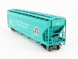 HO Athearn/Rail Runner 270-1 GN Grain 4-Bay Covered Hopper #171379 - Upgraded