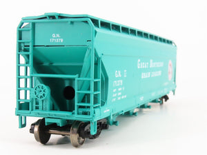 HO Athearn/Rail Runner 270-1 GN Grain 4-Bay Covered Hopper #171379 - Upgraded