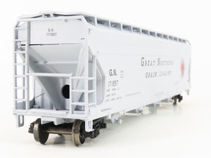 HO Scale Athearn/Rail Runner 244 GN Grain 4-Bay Covered Hopper #171857 -Upgraded