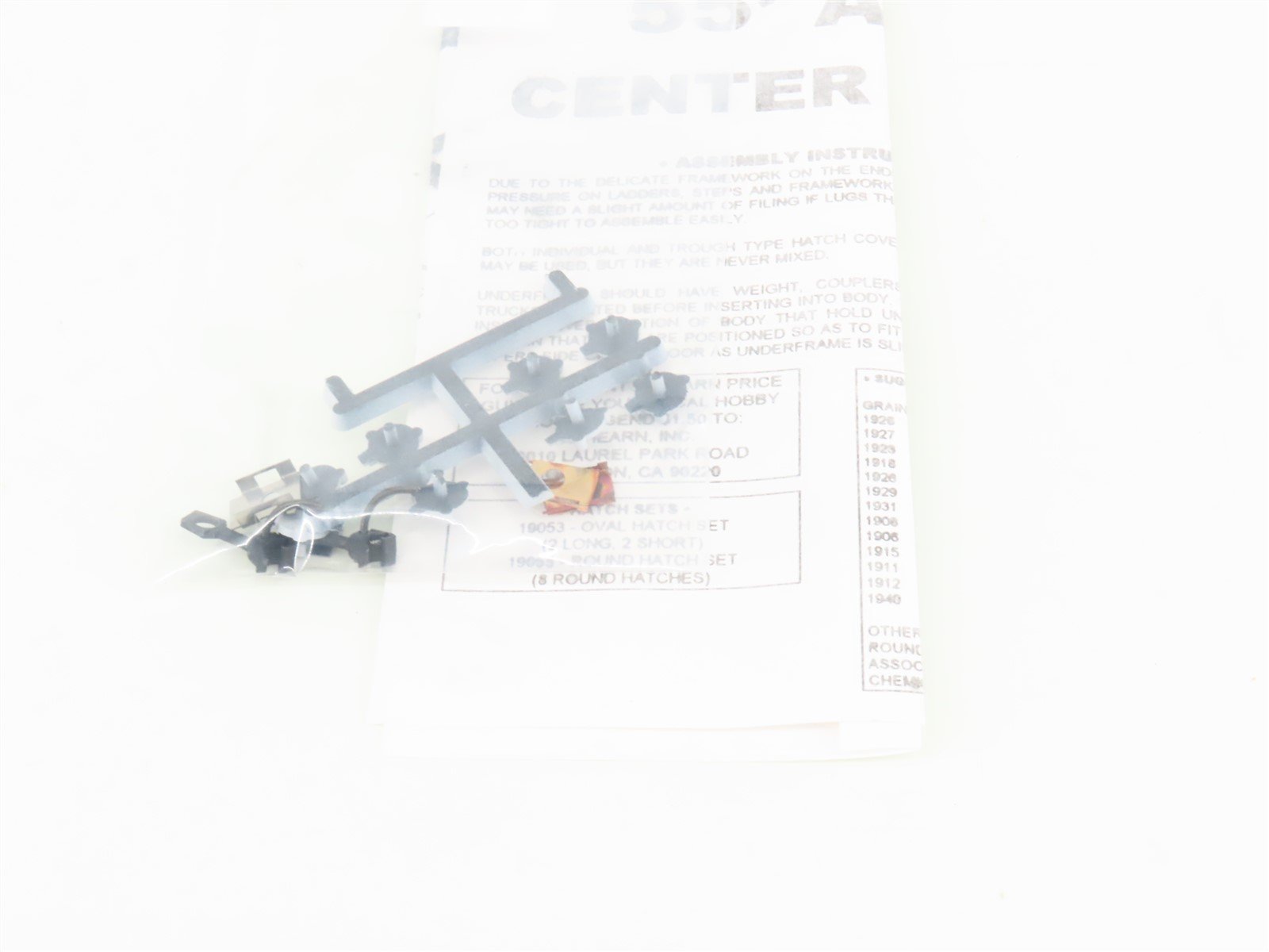 HO Scale Athearn/Rail Runner 244 GN Grain 4-Bay Covered Hopper #171857 -Upgraded