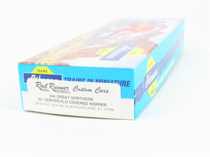 HO Scale Athearn/Rail Runner 244 GN Grain 4-Bay Covered Hopper #171857 -Upgraded