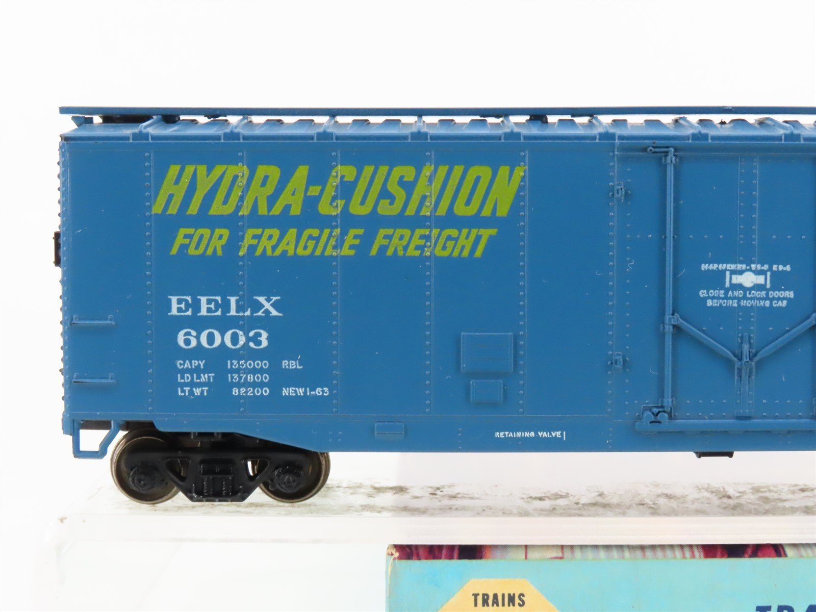 HO Athearn 5277 EELX Evans Equipment 50' Plug Door Box Car #6003 - Upgraded