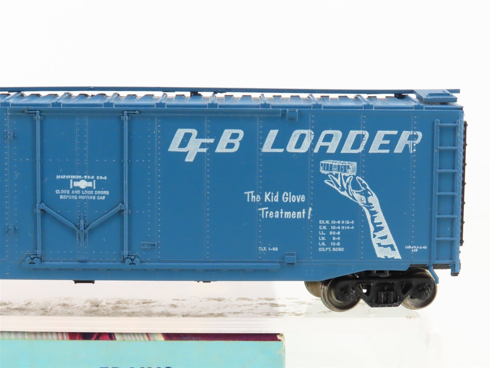 HO Athearn 5277 EELX Evans Equipment 50' Plug Door Box Car #6003 - Upgraded