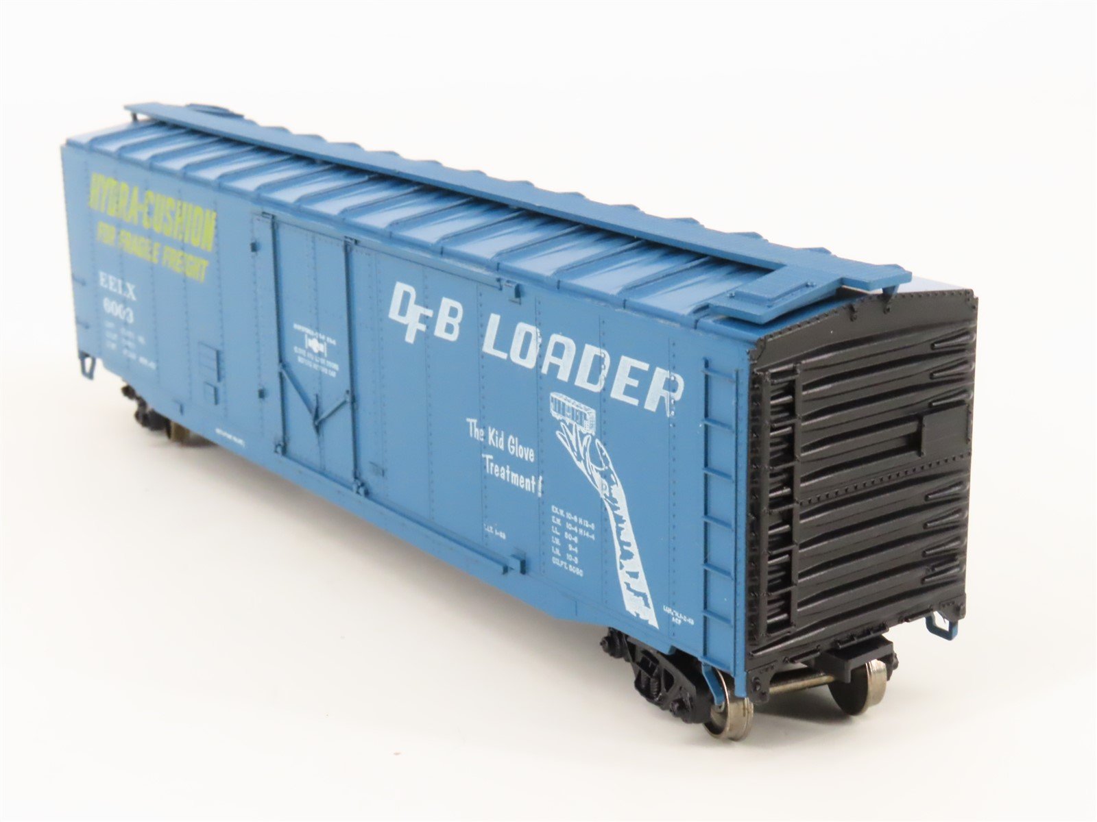 HO Athearn 5277 EELX Evans Equipment 50' Plug Door Box Car #6003 - Upgraded