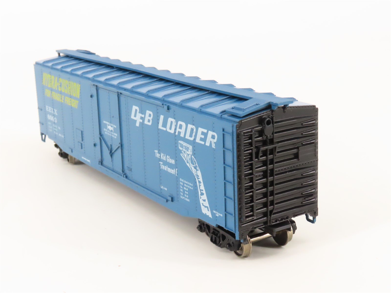 HO Athearn 5277 EELX Evans Equipment 50' Plug Door Box Car #6003 - Upgraded