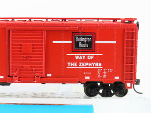 HO Athearn/Rail Runner 302-1 CB&Q Burlington Route 40' Box Car #39057 - Upgraded