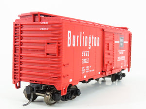 HO Athearn/Rail Runner 302-1 CB&Q Burlington Route 40' Box Car #39057 - Upgraded