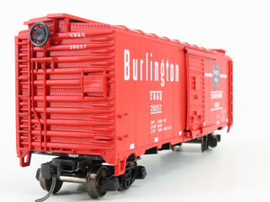 HO Athearn/Rail Runner 302-1 CB&Q Burlington Route 40' Box Car #39057 - Upgraded