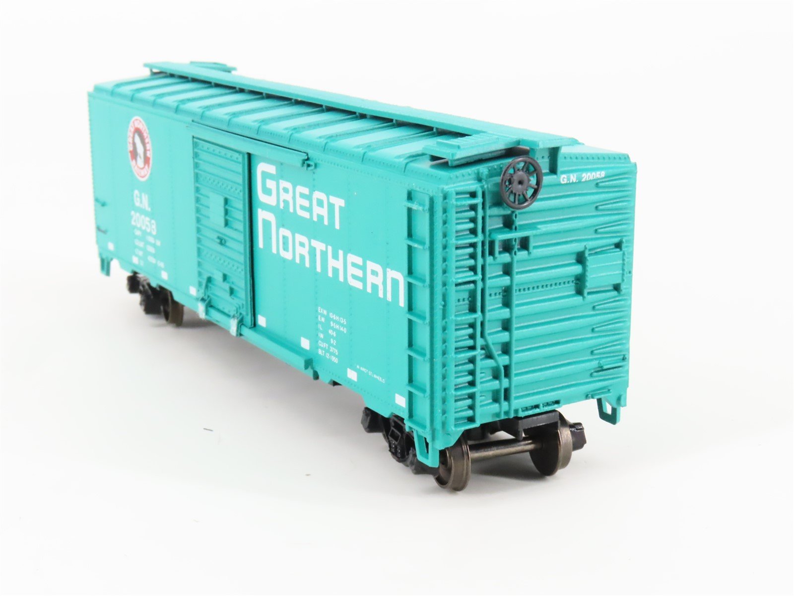 HO Scale Athearn/Rail Runner 209 GN Great Northern 40' Box Car #20058 - Upgraded