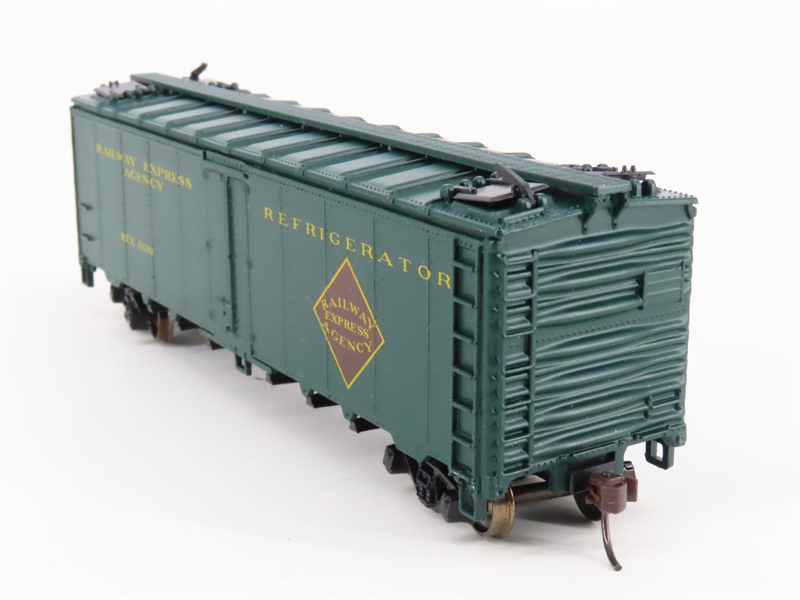 HO Scale Athearn 1609 REX REA Railway Express Agency 40' Reefer #6119 - Upgraded