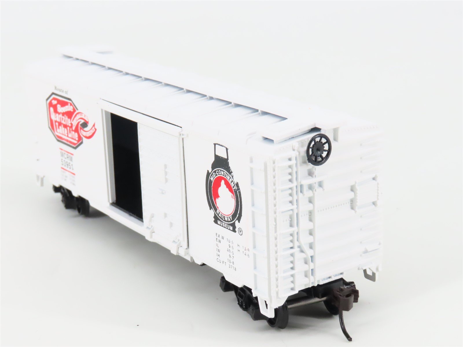 HO Scale Athearn/Show Me MCRM Mid Continent Railway Museum 40' Box Car #53951