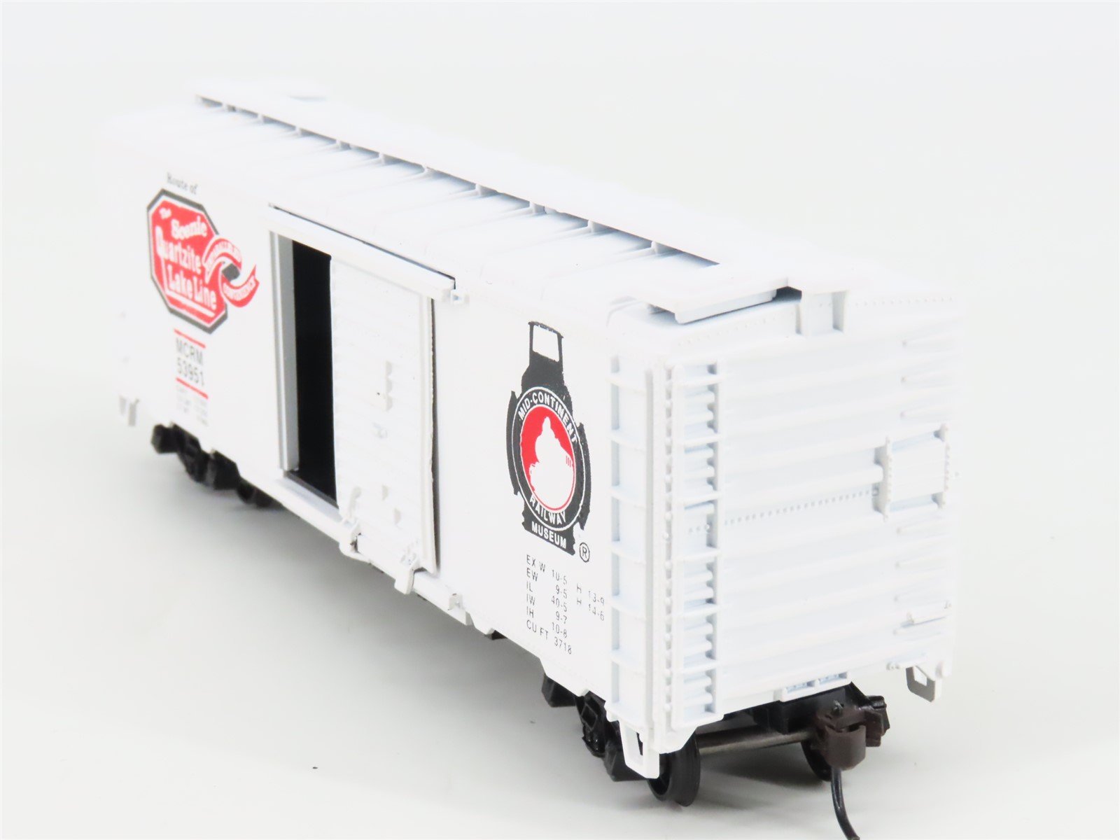 HO Scale Athearn/Show Me MCRM Mid Continent Railway Museum 40' Box Car #53951