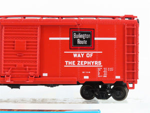 HO Athearn/Rail Runner 302 CB&Q Burlington Route 40' Box Car #38975 - Upgraded