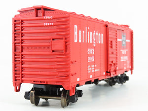 HO Athearn/Rail Runner 302 CB&Q Burlington Route 40' Box Car #38975 - Upgraded