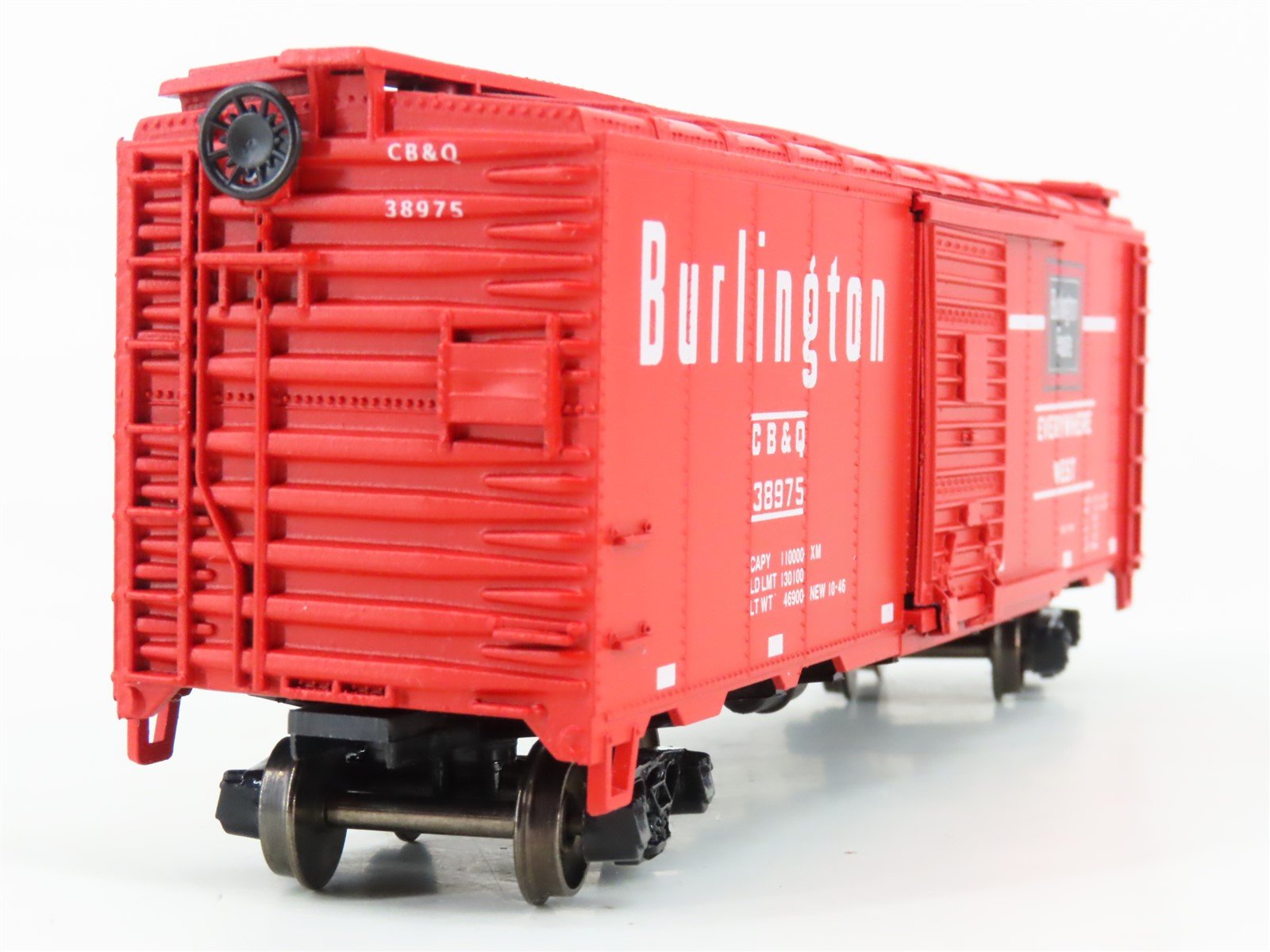 HO Athearn/Rail Runner 302 CB&Q Burlington Route 40' Box Car #38975 - Upgraded