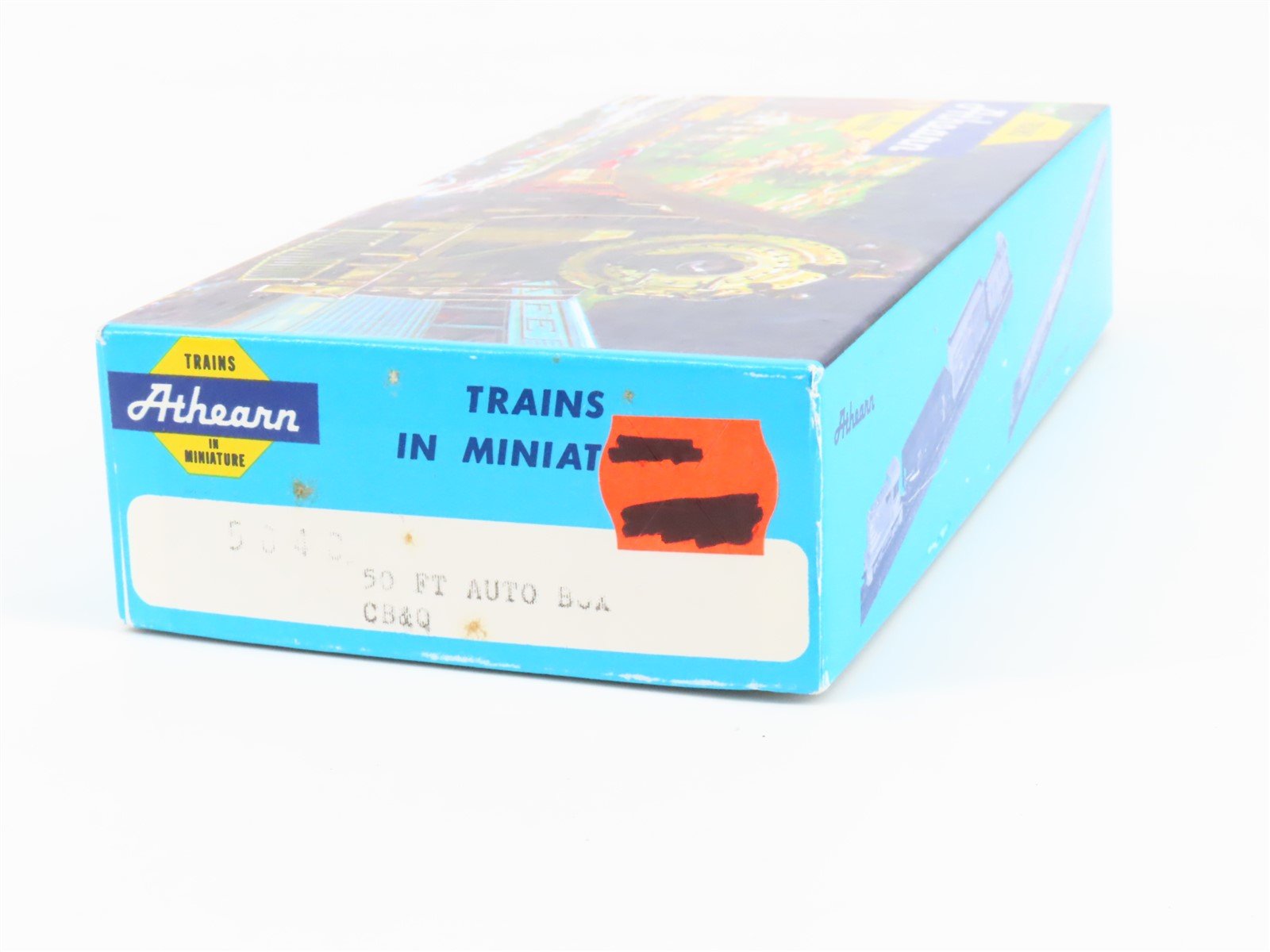 HO Scale Athearn 5040 CB&Q Burlington Route 50' Auto Box Car #48213 - Upgraded