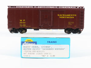 HO Athearn Bev-Bel 1725-1 WP Sacramento Northern 40' Box Car #20122 - Upgraded