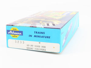 HO Athearn 5233 GN Great Northern Glacier National Park 40' Wood Box Car #50766