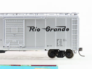 HO Scale Athearn Bev-Bel 509 D&RGW Rio Grande 40' Box Car #60037 - Upgraded