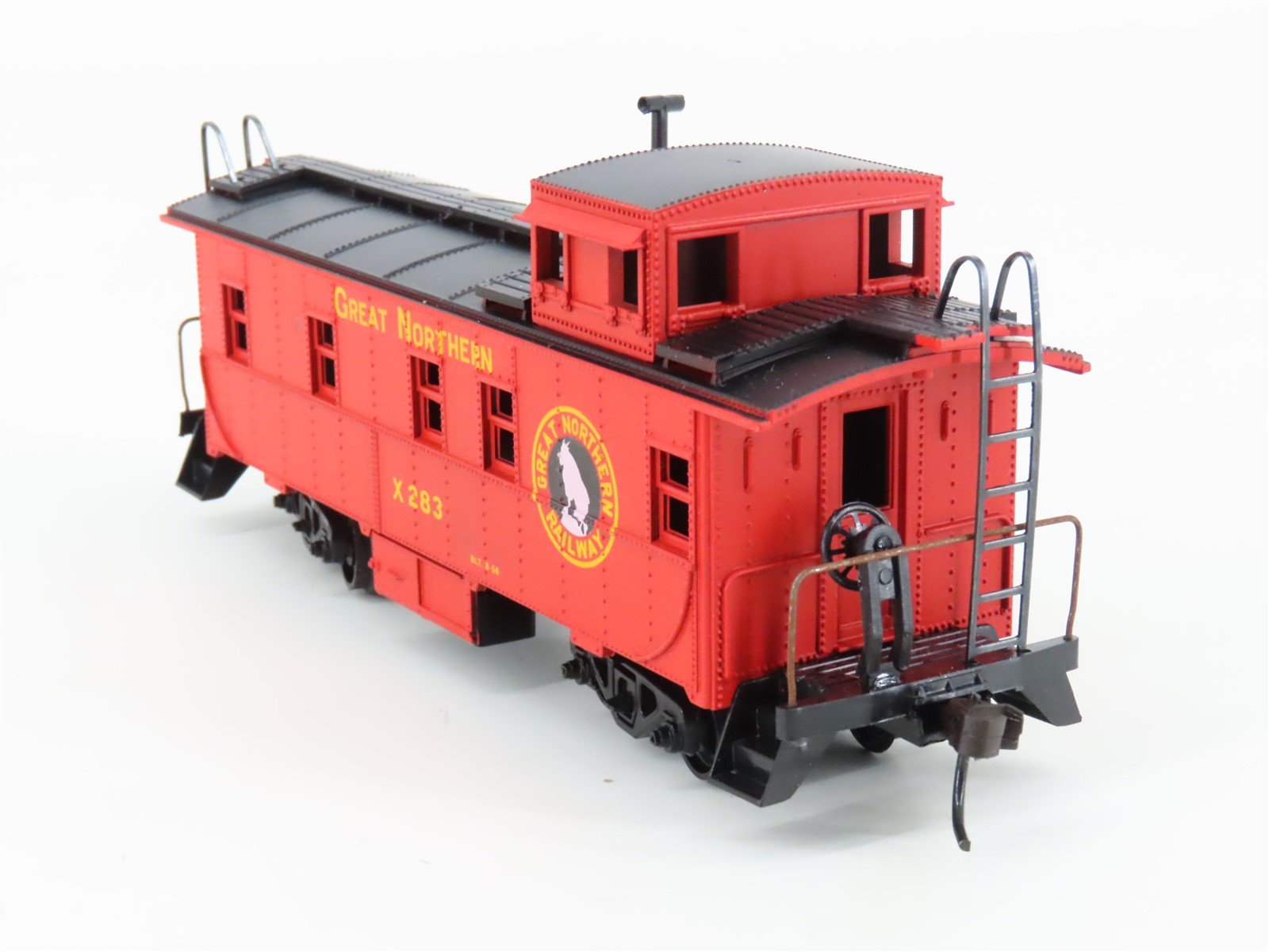 HO Scale Athearn 1260 GN Great Northern Offset Cupola Steel Caboose #X283