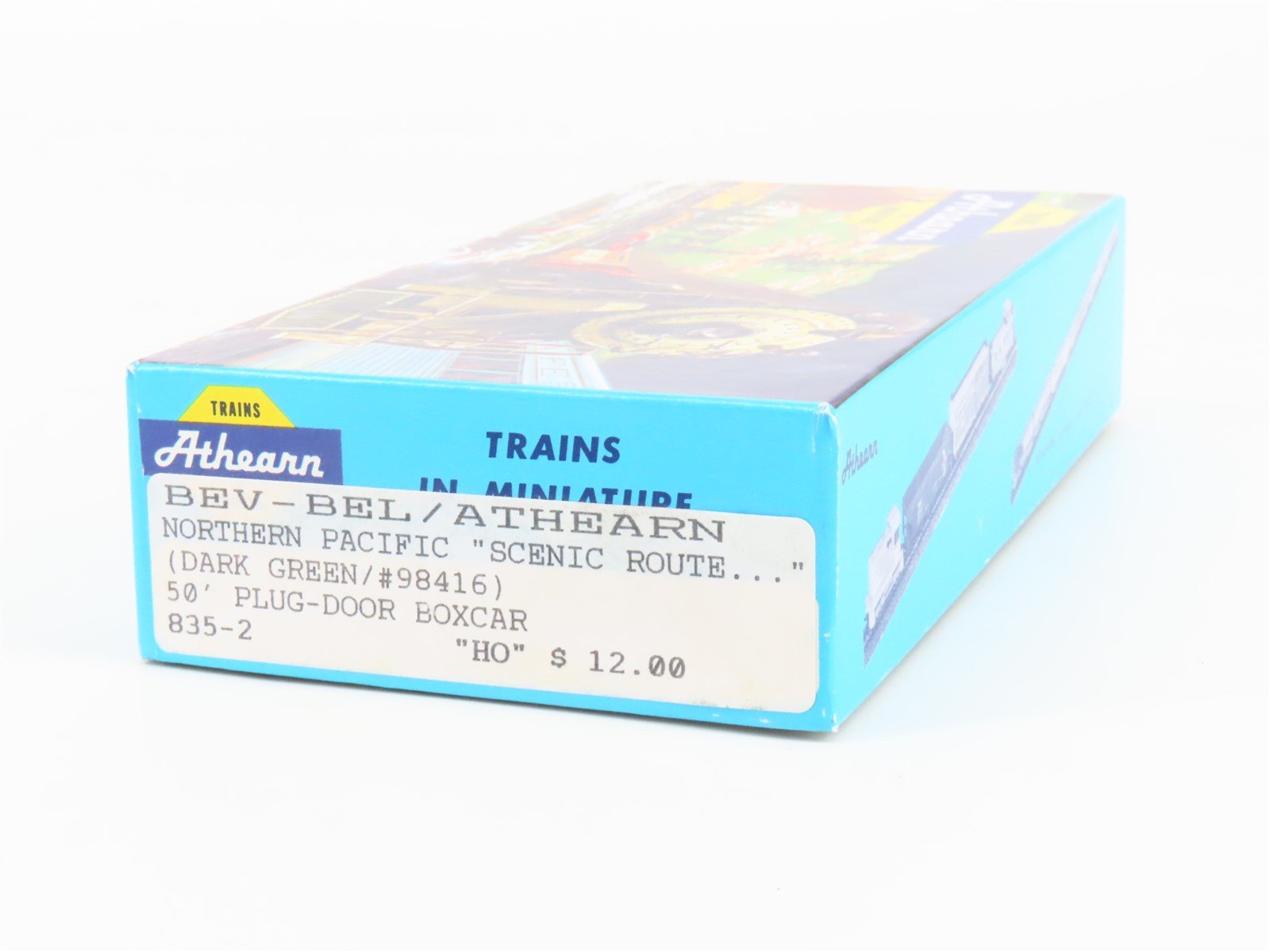 HO Athearn Bev-Bel 835-2 NP Northern Pacific 50' Box Car #98416 - Upgraded