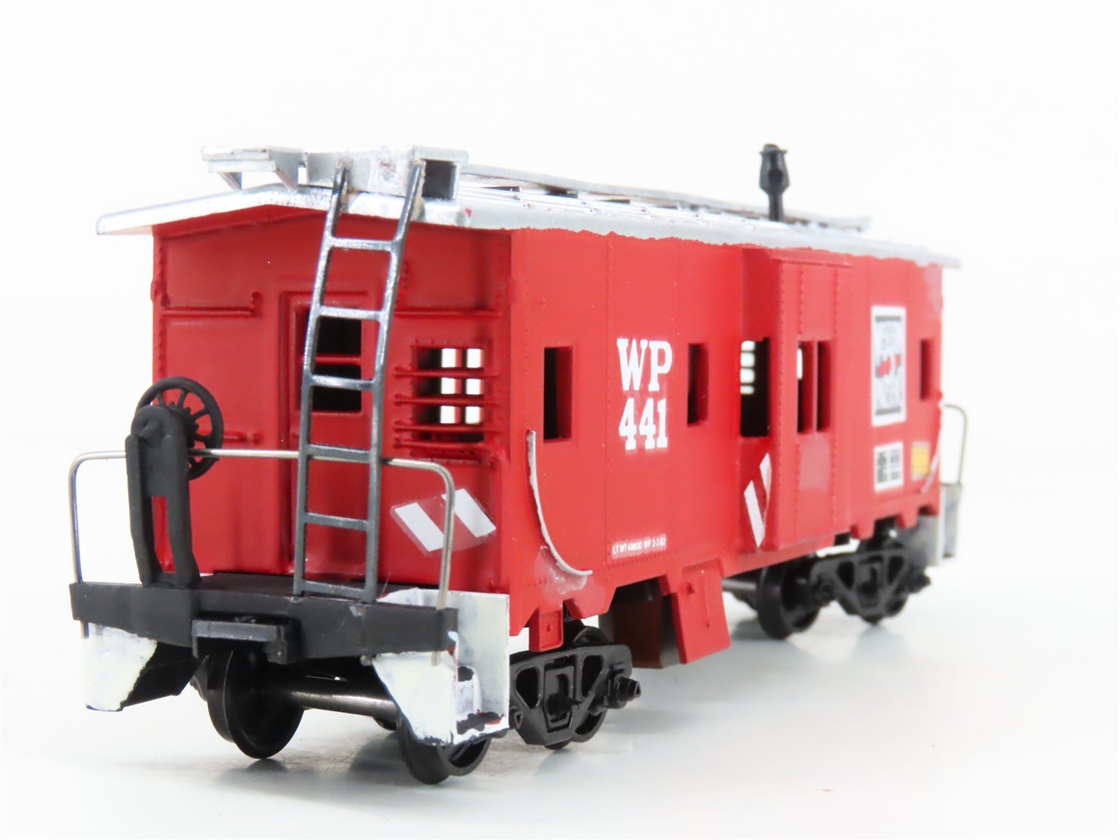 HO Scale Athearn 1285 WP Western Pacific Bay Window Caboose #441 - Custom