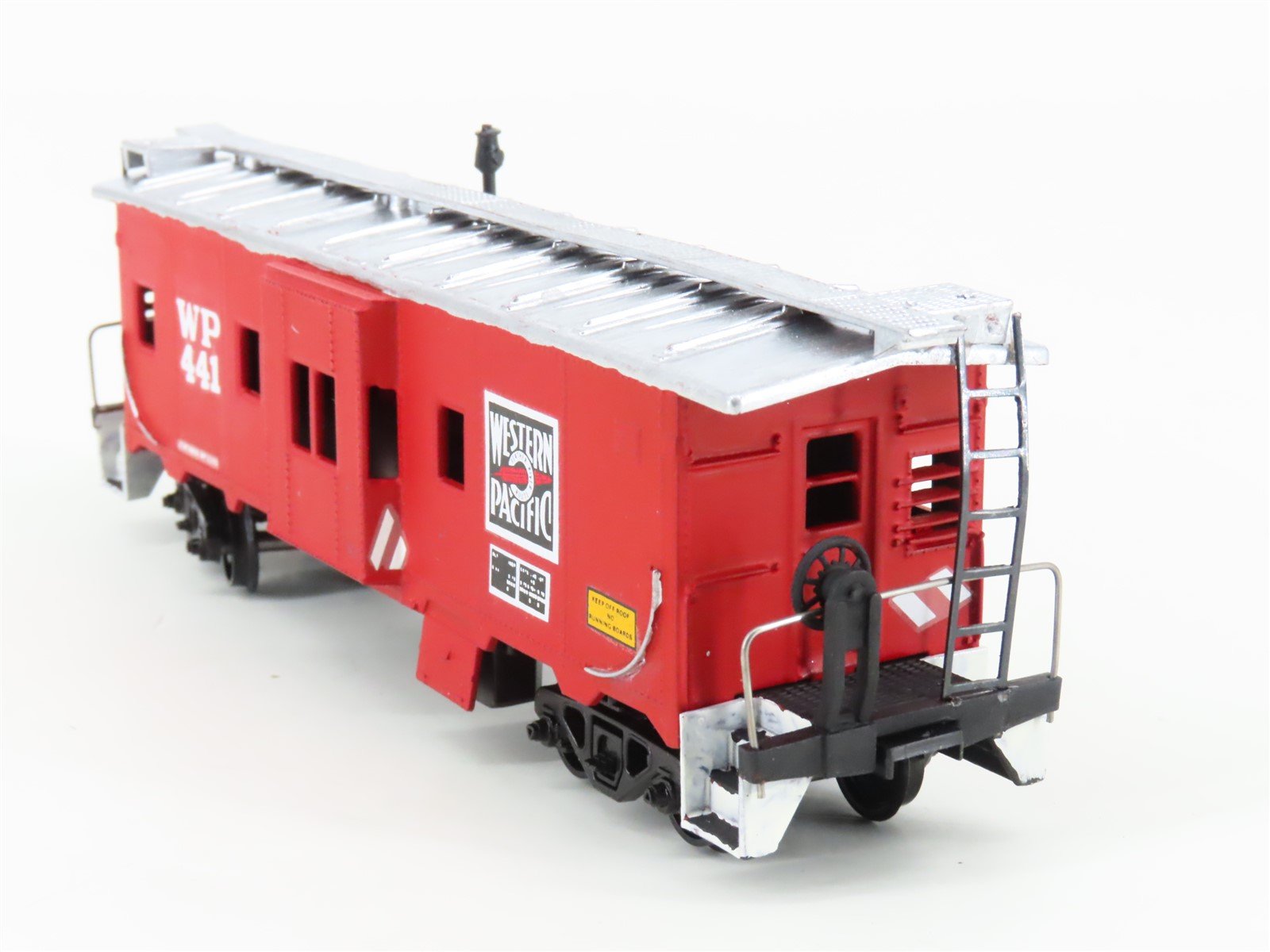 HO Scale Athearn 1285 WP Western Pacific Bay Window Caboose #441 - Custom